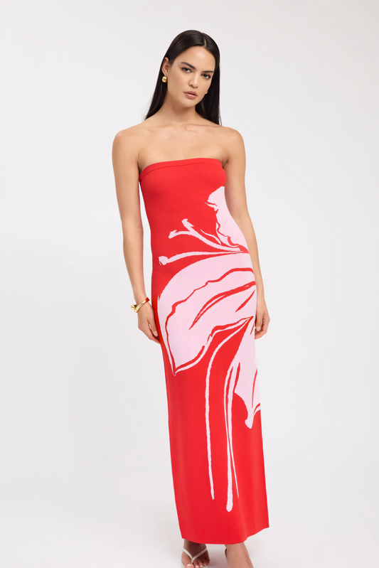 Aloha Strapless Dress