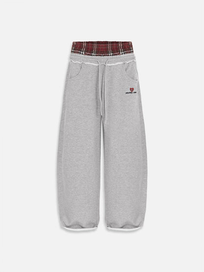 OffDuty Double Waist Baggy Sweatpantss