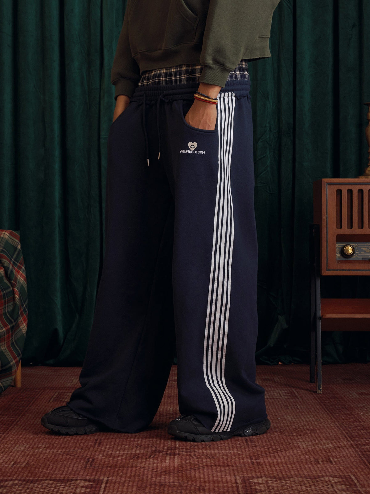 OffDuty Double Waist Baggy Sweatpantss