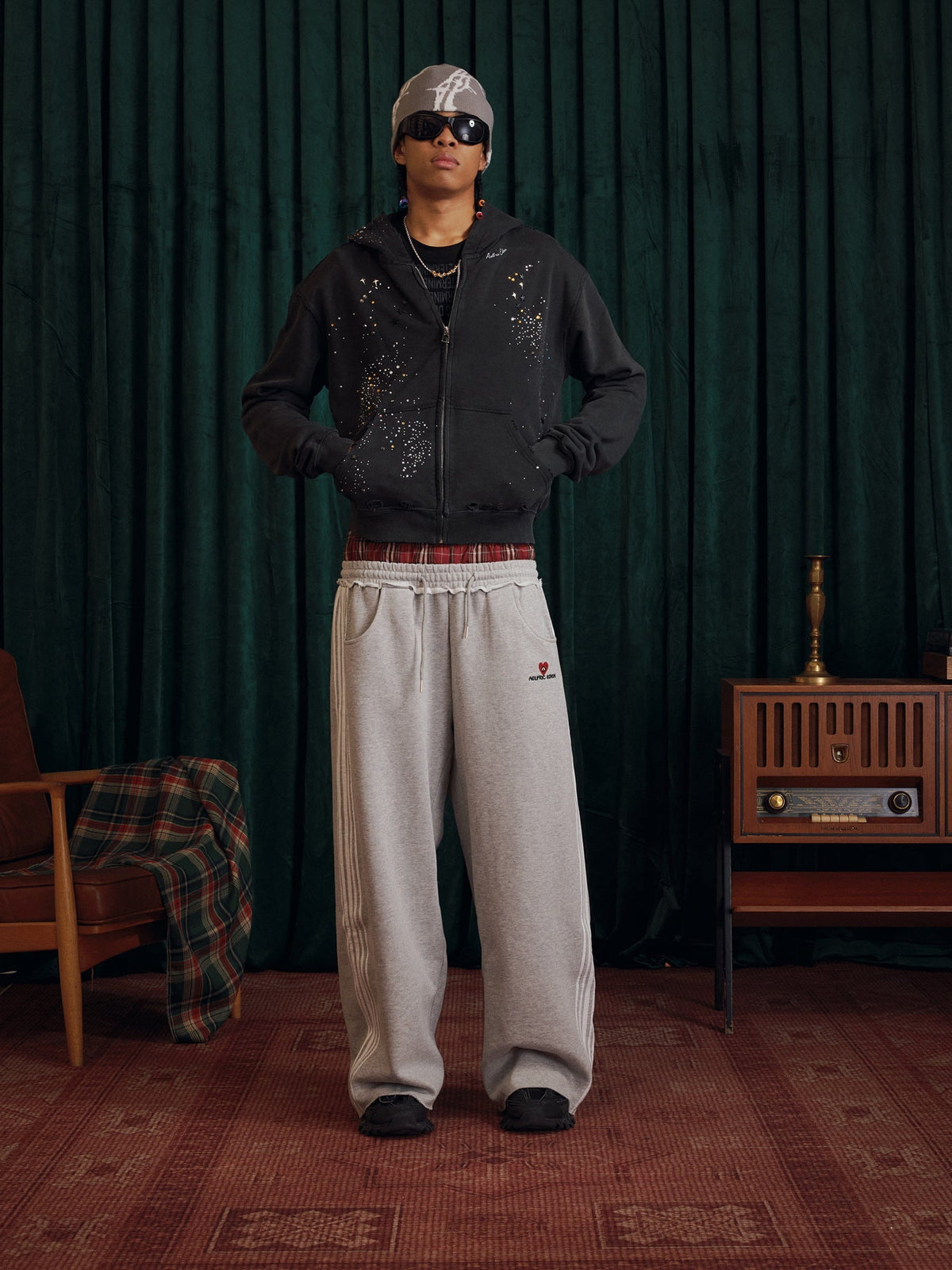 OffDuty Double Waist Baggy Sweatpantss