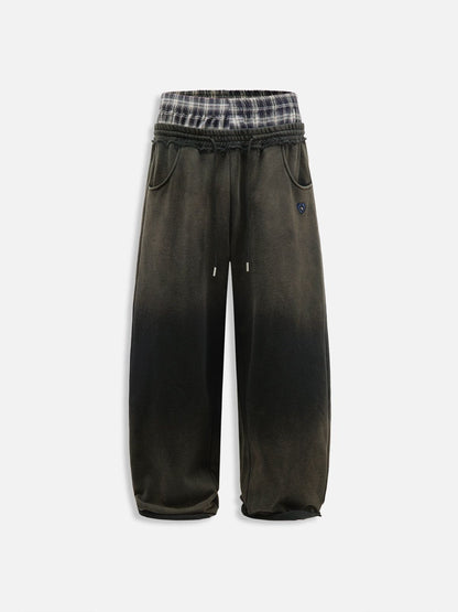 OffDuty Double Waist Baggy Sweatpantss