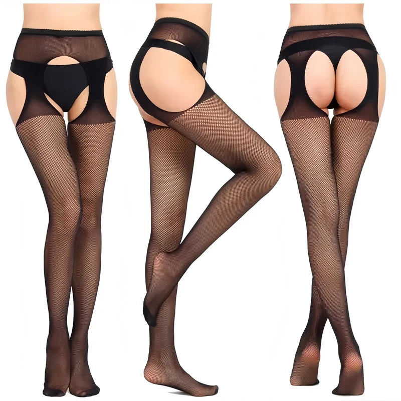 IllusionThigh™ Fishnet Tights