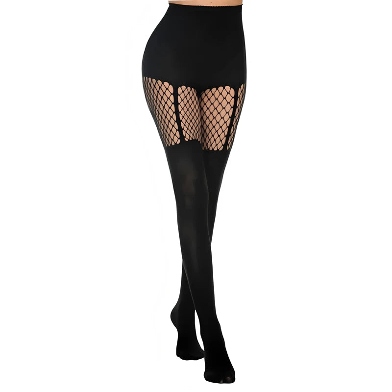 IllusionThigh™ Fishnet Tights