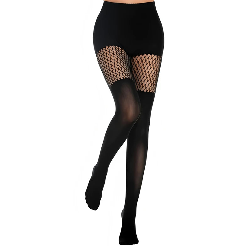 IllusionThigh™ Fishnet Tights