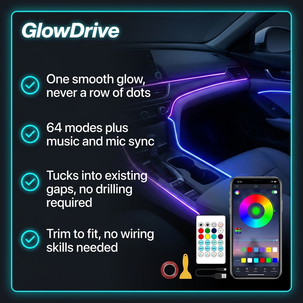 GlowDrive Ambient Light Kit