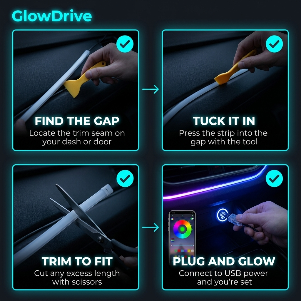 GlowDrive Ambient Light Kit