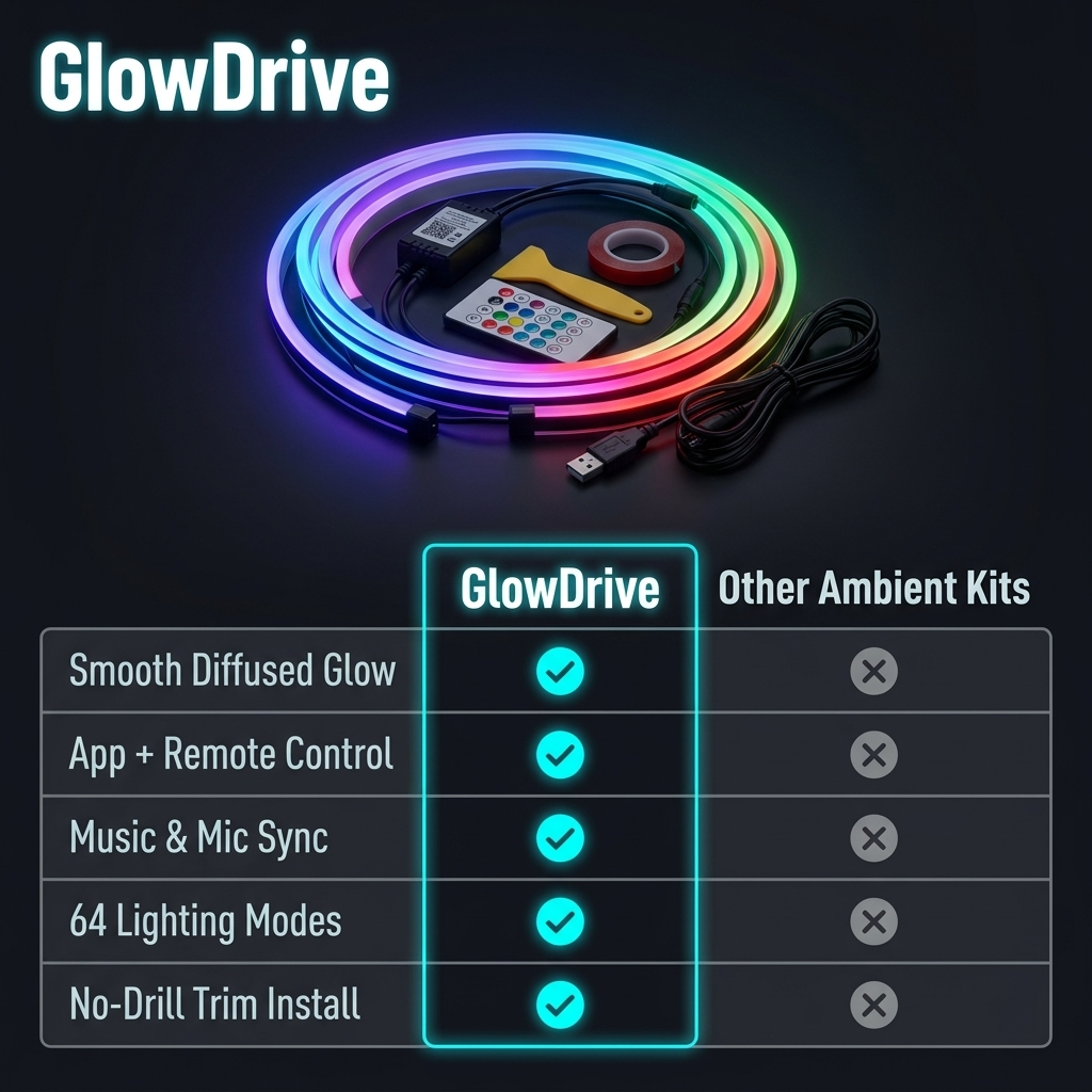 GlowDrive Ambient Light Kit