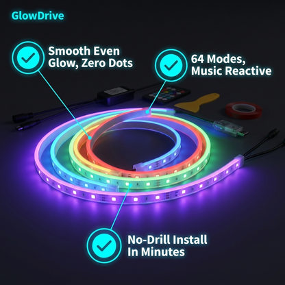 GlowDrive Ambient Light Kit