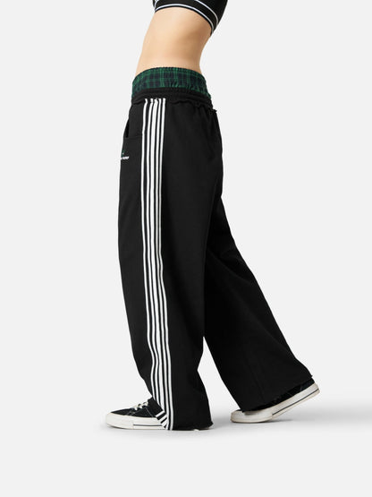 OffDuty Double Waist Baggy Sweatpantss