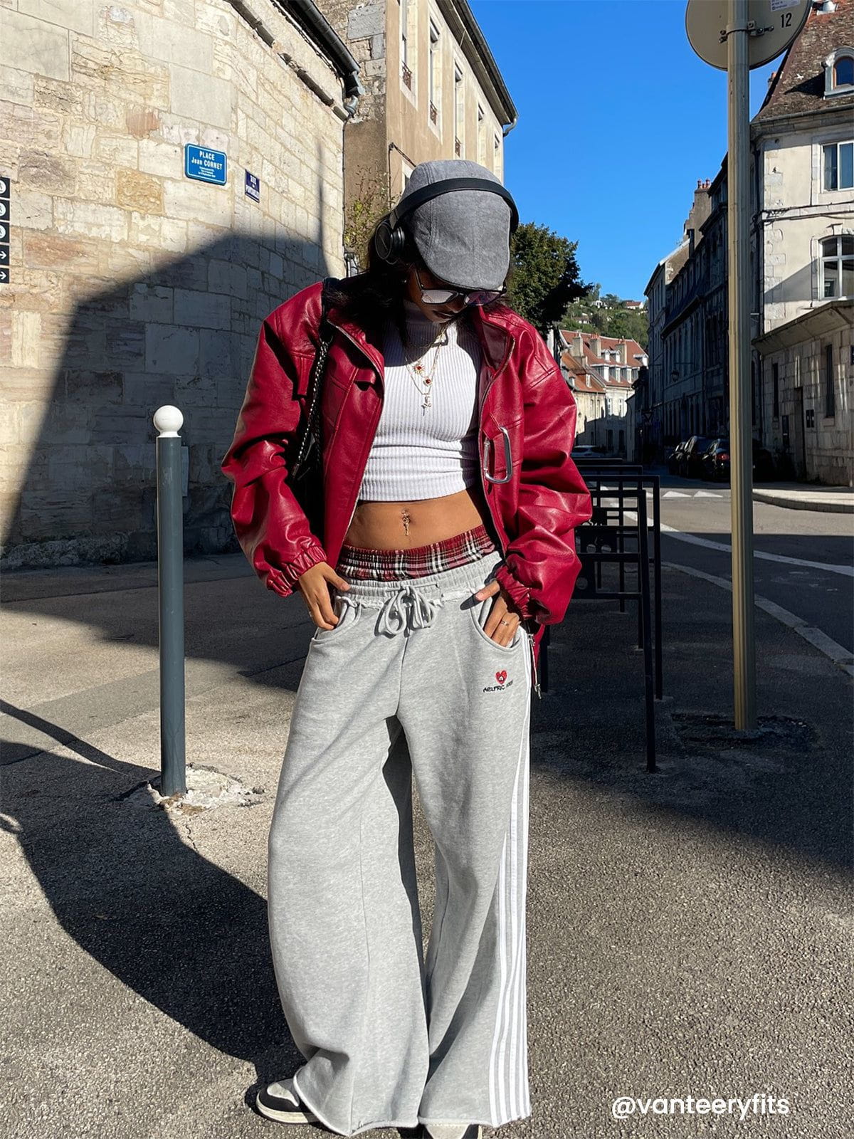 OffDuty Double Waist Baggy Sweatpantss